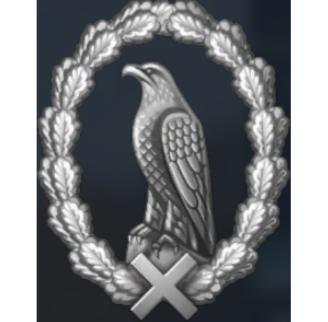 仙女帝国飞行员纪念胸章